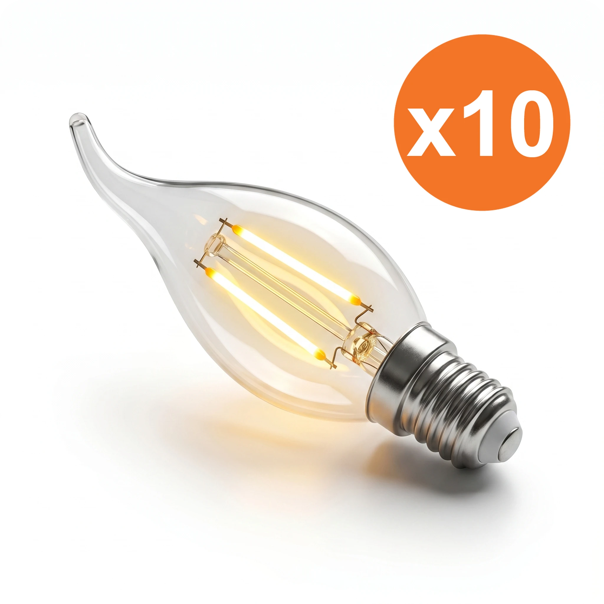 E14 BA35 filament LED-kaarslamp Garda 1.8W 2700K voor lampvervanging